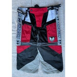 NEW OLD STOCK Hyper Junior Small Roller Hockey Pants Red Black